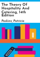 The_Theory_of_Hospitality_and_Catering__14th_Edition